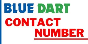 Blue Dart Contact number