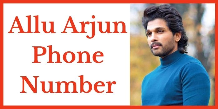 Allu Arjun Phone Number