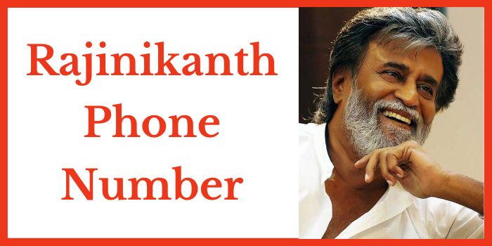 Rajinikanth Phone Number